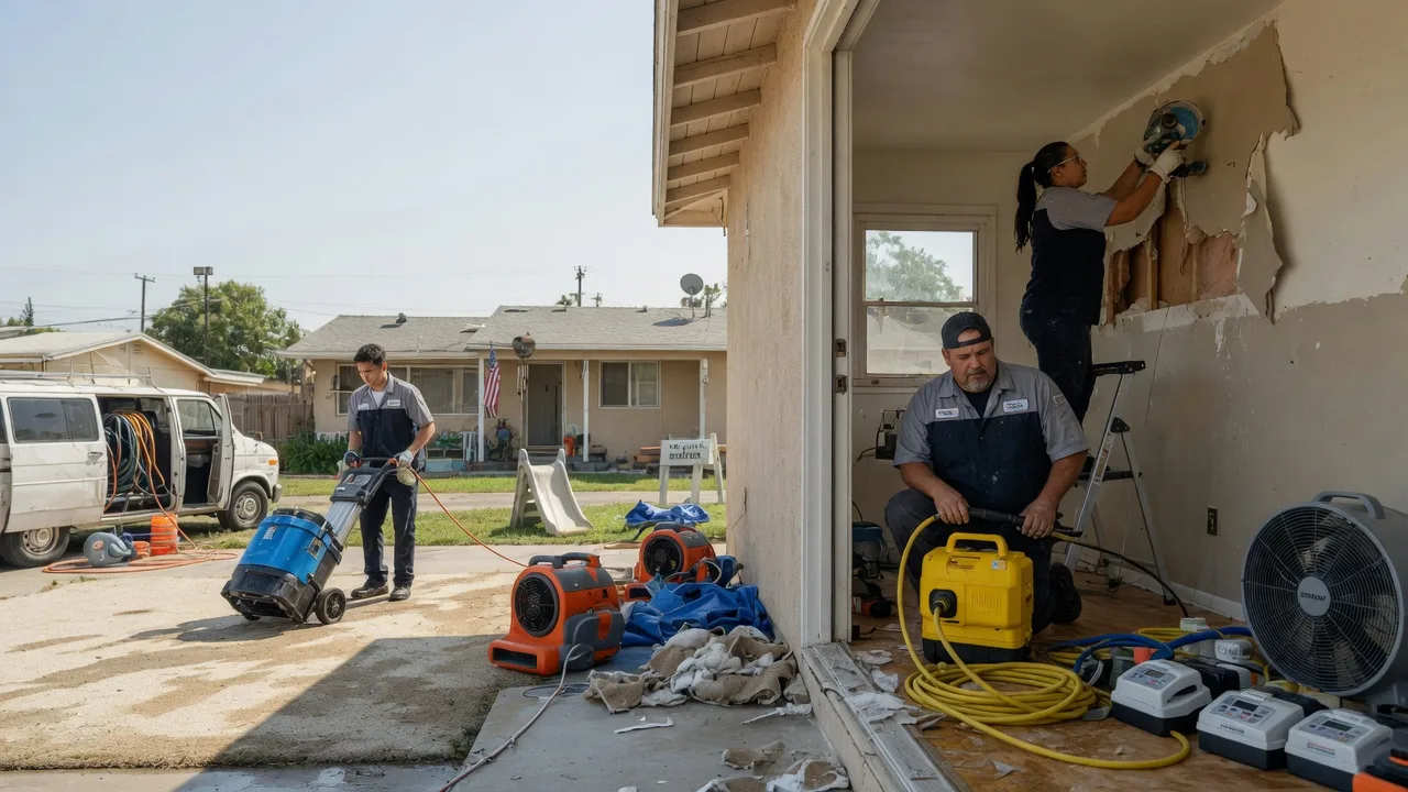 Water Damage Restoration in Sonora, CA near me